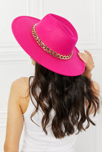 Load image into Gallery viewer, Fame Keep Your Promise Fedora Hat in Pink