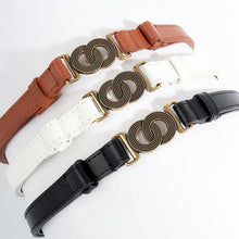 Load image into Gallery viewer, Alloy Buckle PU Belt