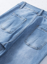 Load image into Gallery viewer, Button Fly Center Seam High Rise Jeans