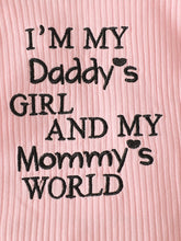 Load image into Gallery viewer, Baby Girl Round Neck Long Sleeve Top and Printed Dress Set