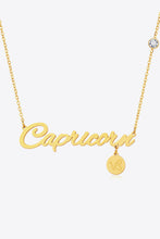 Load image into Gallery viewer, Constellation Pendant Zircon Necklace