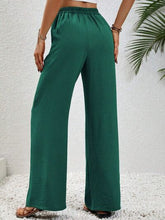 Load image into Gallery viewer, Wide Leg Drawstring Pants