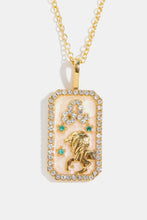 Load image into Gallery viewer, Rhinestone Constellation Pendant Copper Necklace