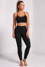 Load image into Gallery viewer, Star Print Sports Bra and Leggings Set