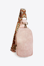 Load image into Gallery viewer, Adjustable Strap PU Leather Sling Bag
