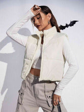 Load image into Gallery viewer, Zip-Up Puffer Vest