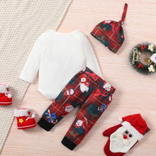 Load image into Gallery viewer, Baby Boy Printed Bow Detail Bodysuit and Pants Set