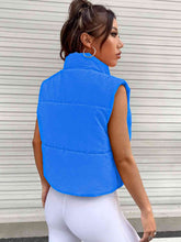 Load image into Gallery viewer, Zip-Up Puffer Vest