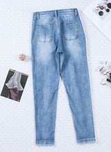 Load image into Gallery viewer, Button Fly Center Seam High Rise Jeans