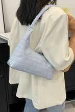 Load image into Gallery viewer, Textured PU Leather Shoulder Bag