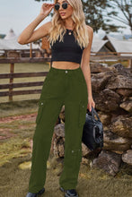 Load image into Gallery viewer, Loose Fit Long Jeans with Pockets