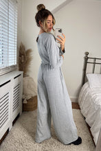 Load image into Gallery viewer, Long Sleeve Round Neck Jumpsuit