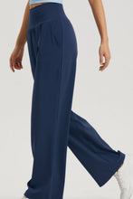 Load image into Gallery viewer, Straight Leg Sports Pants with Pockets