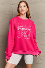 Load image into Gallery viewer, Simply Love Full Size GINGERBREAD Long Sleeve Sweatshirt