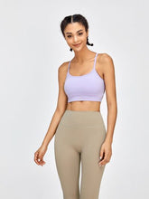 Load image into Gallery viewer, Crisscross Spaghetti Strap Active Bra