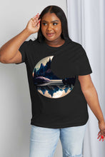 Load image into Gallery viewer, Simply Love Full Size Moon Graphic Cotton Tee