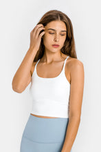 Load image into Gallery viewer, Crisscross Back Scoop Neck Sports Cami