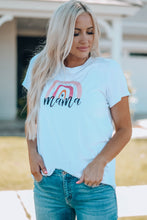 Load image into Gallery viewer, Women Graphic Round Neck Tee Shirt