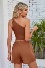 Load image into Gallery viewer, BRIANNY One-Shoulder Top and Shorts Set