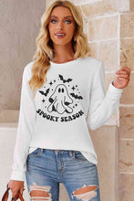 Load image into Gallery viewer, SPOOKY SEASON Graphic Round Neck Sweatshirt