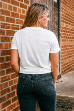 Load image into Gallery viewer, Graphic Round Neck Short Sleeve T-Shirt