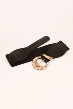 Load image into Gallery viewer, Shell Alloy Buckle Elastic Belt