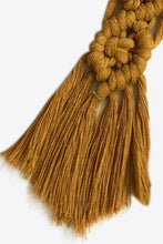 Load image into Gallery viewer, Assorted 4-Pack Macrame Fringe Keychain