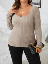 Load image into Gallery viewer, Plus Size Long Sleeve T-Shirt