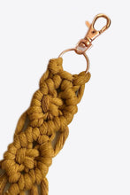 Load image into Gallery viewer, Assorted 4-Pack Macrame Fringe Keychain