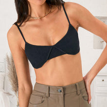 Load image into Gallery viewer, Scoop Neck Spaghetti Strap Bra