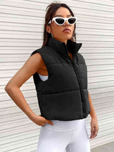 Load image into Gallery viewer, Zip-Up Puffer Vest