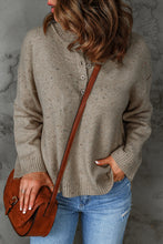 Load image into Gallery viewer, ADALEE Henley Sweater