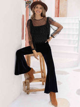 Load image into Gallery viewer, Round Neck Layered Long Sleeve Blouse
