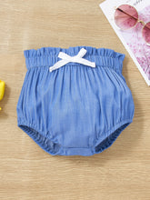 Load image into Gallery viewer, Baby Girl Round Neck Tank and Bloomers Set