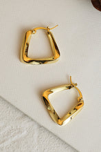 Load image into Gallery viewer, 18K Gold Plated Irregular Geometric Earrings