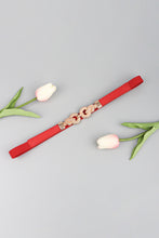 Load image into Gallery viewer, Zinc Alloy Buckle PU Leather Belt