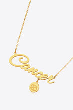 Load image into Gallery viewer, Constellation Pendant Zircon Necklace