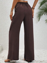 Load image into Gallery viewer, Wide Leg Drawstring Pants