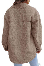 Load image into Gallery viewer, Collared Neck Button Front Coat with Pocket