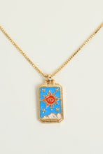 Load image into Gallery viewer, Tarot Card Pendant Copper Necklace