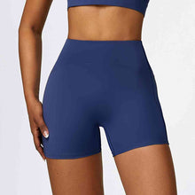 Load image into Gallery viewer, Wide Waistband Slim Fit Sports Shorts