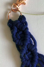 Load image into Gallery viewer, Assorted 4-Pack Macrame Fringe Keychain