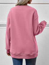 Load image into Gallery viewer, Round Neck Long Sleeve Sweatshirt
