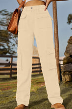 Load image into Gallery viewer, Loose Fit Long Jeans with Pockets