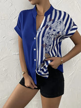 Load image into Gallery viewer, Contrast Color Buttoned Shirt