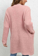 Load image into Gallery viewer, Open Front Cardigan with Pockets