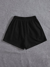 Load image into Gallery viewer, Drawstring Pocketed Elastic Waist Shorts