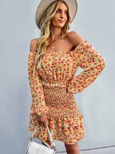 Load image into Gallery viewer, DAYANA Floral Ruffled Dress
