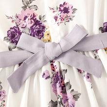 Load image into Gallery viewer, Floral Collared Neck Sleeveless Dress