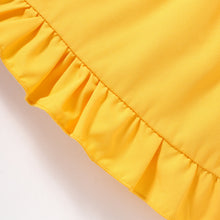 Load image into Gallery viewer, Baby Girl Frill Trim Ruffle Hem Dress
